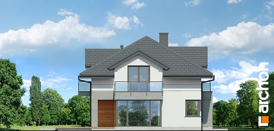 Проект дома Дом в сливах 6 (Г2) - 5 С мансардным этажом дома в Киеве