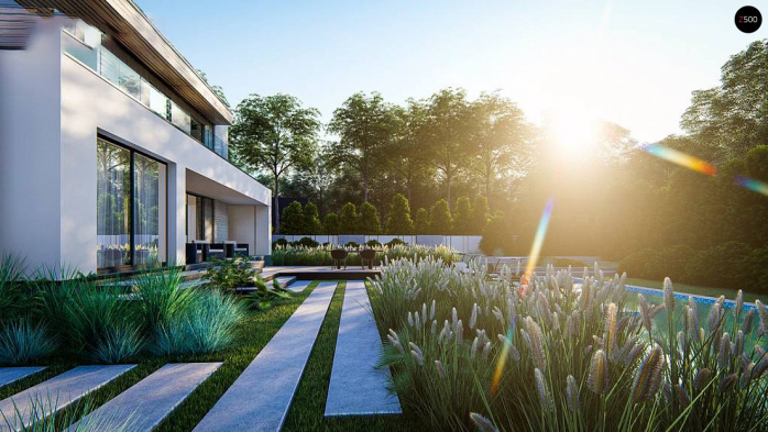 Проект дома Ux31 - 8 Двухэтажные дома в Киеве