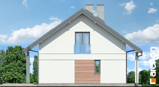 Проект дома Дом Миниатюрка (Н) вер.2 - 5 С мансардным этажом дома в Киеве