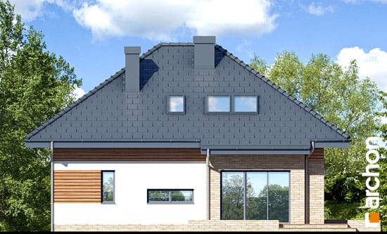 Проект дома Дом в сирени (М) вер.2 - 5 С мансардным этажом дома в Киеве