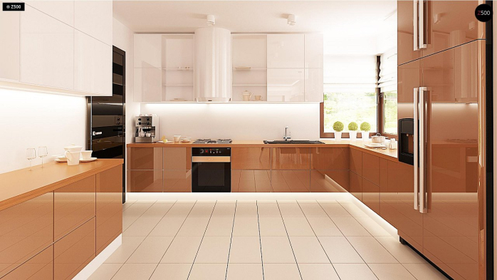 Проект дома U281 - 9 Одноэтажные дома в Киеве