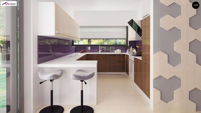 Проект дома Ux138 - 10 Одноэтажные дома в Киеве