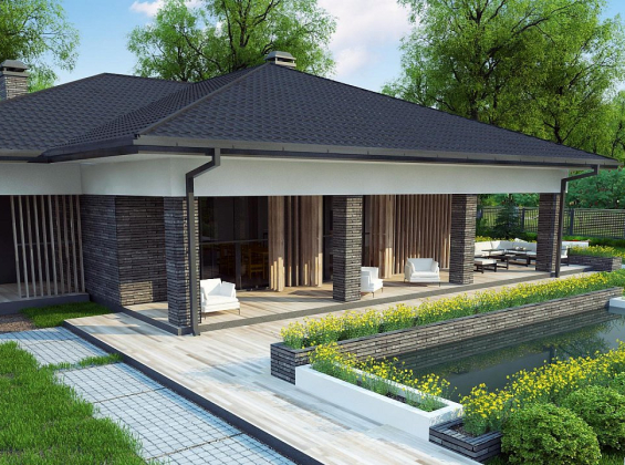 Проект дома U400