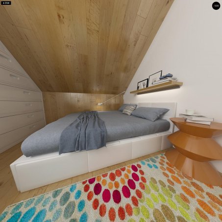 Проект дома U43 - 11 С мансардным этажом дома в Киеве