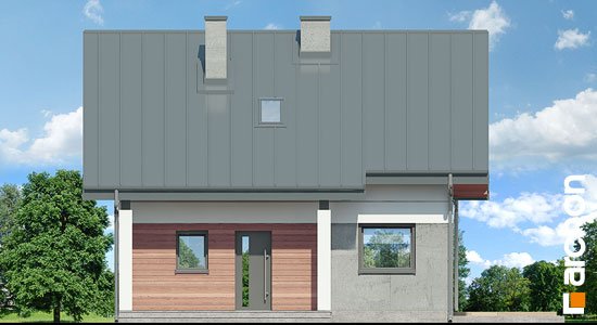 Проект дома Дом Миниатюрка (Н) вер.2 - 3 С мансардным этажом дома в Киеве