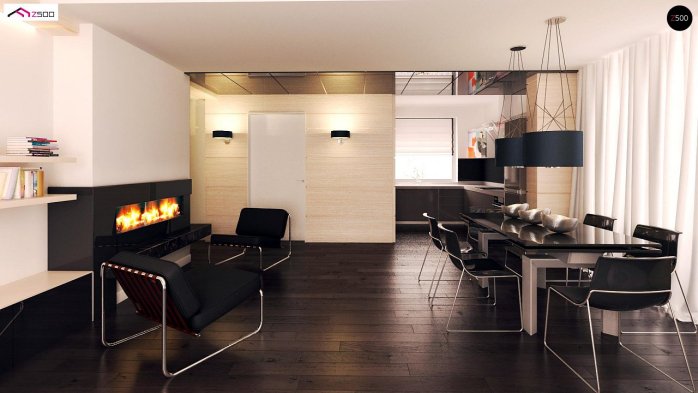 Проект дома U381 - 7 Одноэтажные дома в Киеве