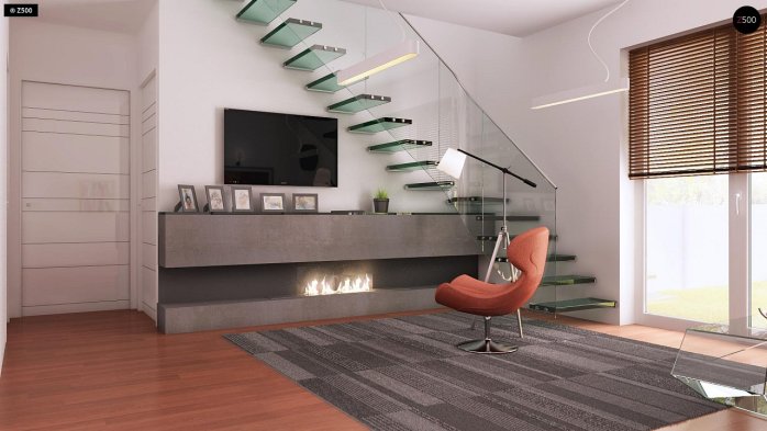 Проект дома U32 - 3 С мансардным этажом дома в Киеве