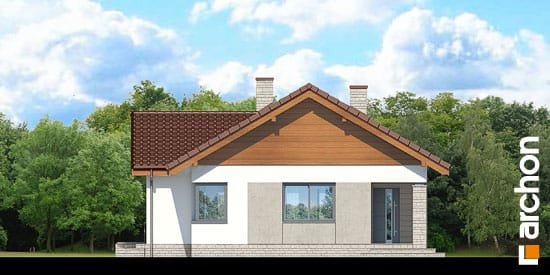 Проект дома Дом в плодолистике - 3 Одноэтажные дома в Киеве