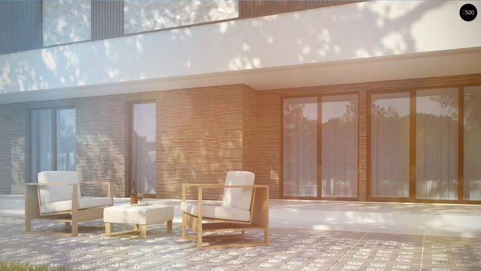 Проект дома Ub16 - 3 Двухэтажные дома в Киеве