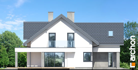 Проект дома Дом в теллимах (Г2) - 4 С мансардным этажом дома в Киеве