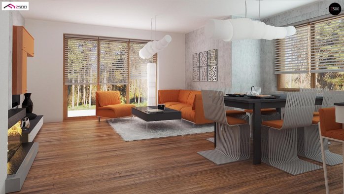 Проект дома U178 - 6 С мансардным этажом дома в Киеве