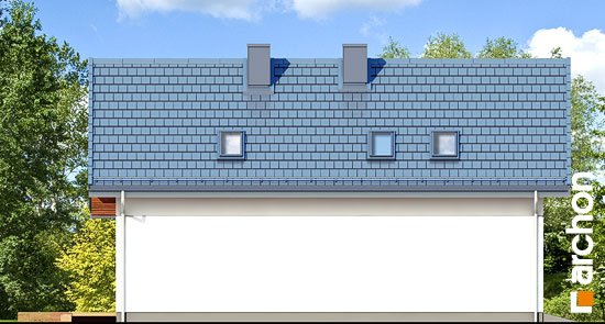 Проект дома Дом в лиголях - 5 С мансардным этажом дома в Киеве