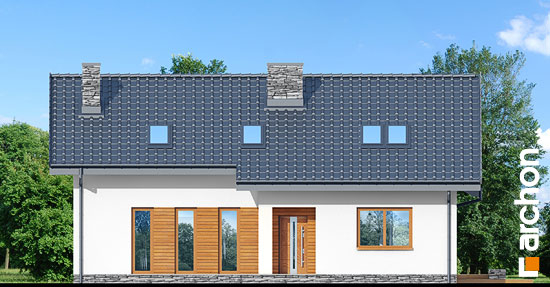 Проект дома Дом в первоцветах (в) - 3 С мансардным этажом дома в Киеве