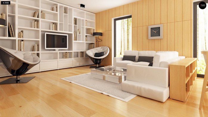 Проект дома Ux60 - 4 С мансардным этажом дома в Киеве