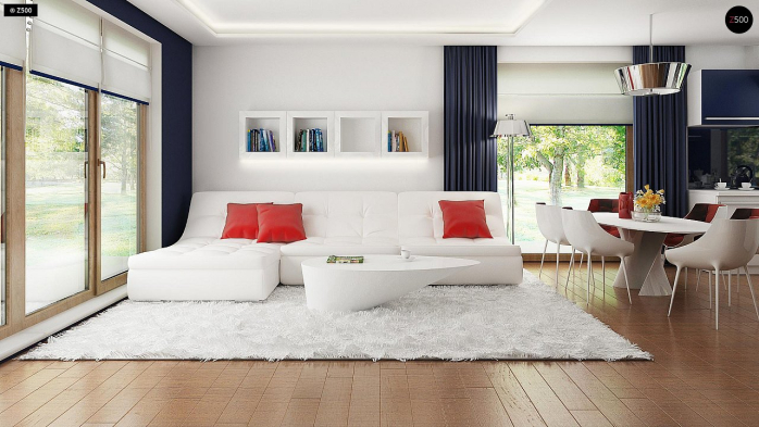 Проект дома U256 - 10 Одноэтажные дома в Киеве