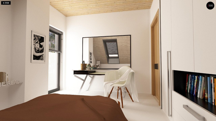 Проект дома U265 - 14 С мансардным этажом дома в Киеве