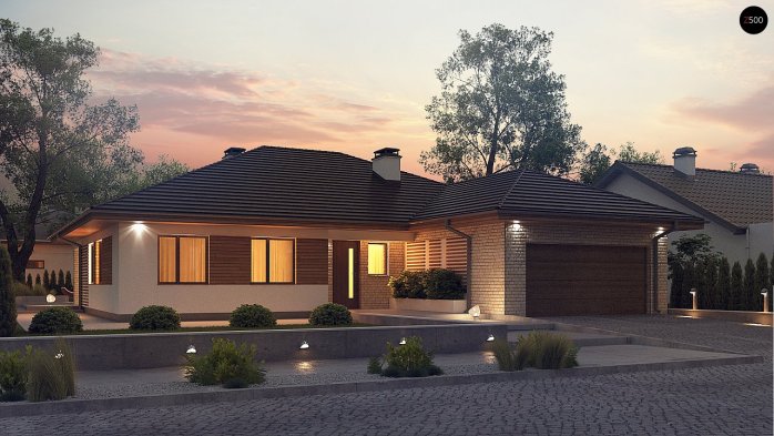 Проект дома U301 - 10 Одноэтажные дома в Киеве