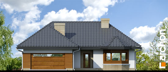 Проект дома Дом в гардениях вер.2 - 3 С мансардным этажом дома в Киеве