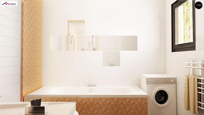 Проєкт будинку U98 WP GP2 - Одноповерхові дома у Києві