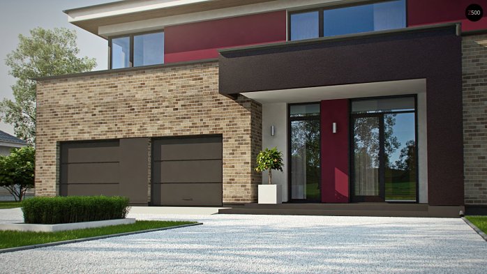 Проект дома Ux61 - 9 Двухэтажные дома в Киеве