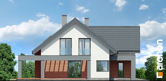 Проект дома Дом в альбициях 2 (Г2) - 5 С мансардным этажом дома в Киеве