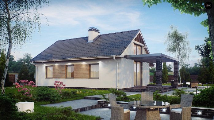 Проект дома U139 - 1 Одноэтажные дома в Киеве