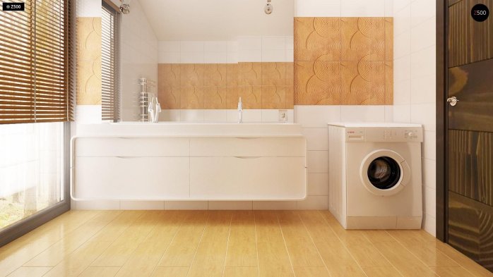 Проект дома Ux60 - 15 С мансардным этажом дома в Киеве