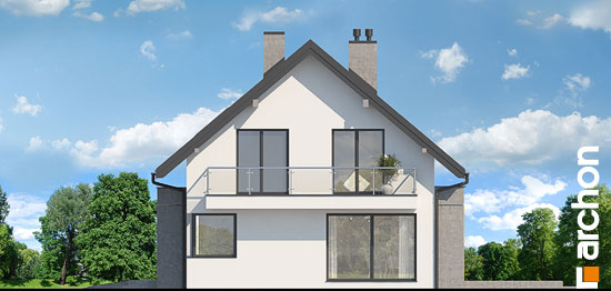 Проект дома Дом в аурорах 10 (Г2) - 4 С мансардным этажом дома в Киеве