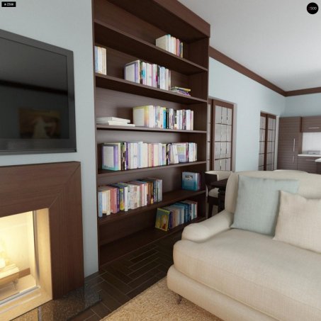 Проект дома Ux15 GL2 P - 5 Двухэтажные дома в Киеве