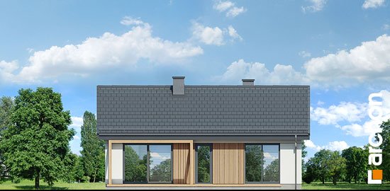 Проект дома Дом в черешне 2 - 6 Одноэтажные дома в Киеве