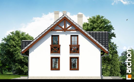 Проект дома Дом в бруснике 3 вер.2 - 4 С мансардным этажом дома в Киеве