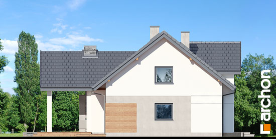 Проект дома Дом под софорой 3 - 4 С мансардным этажом дома в Киеве