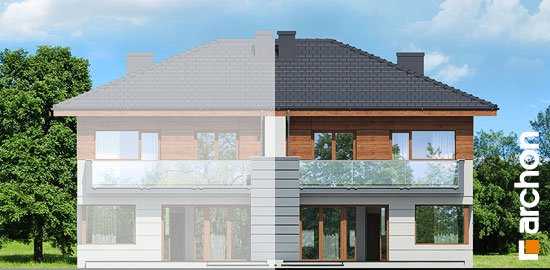 Проект дома Вилла Юлия (Б) вер.3 - 6 Двухэтажные дома в Киеве