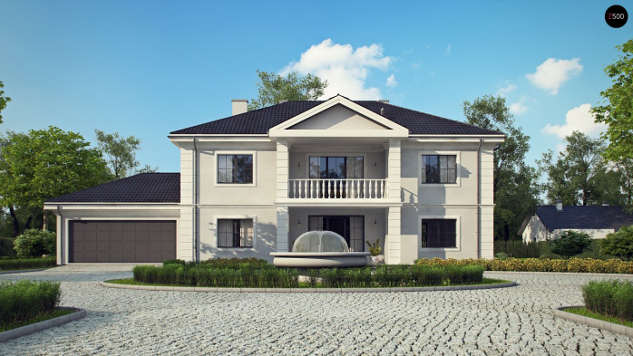 Проект дома Ux113 - 4 Двухэтажные дома в Киеве