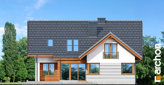 Проект дома Дом в хмеле вер.2 - 6 С мансардным этажом дома в Киеве