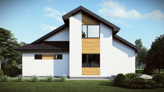 Проект дома DBT 684 - 6 Двухэтажные дома в Киеве