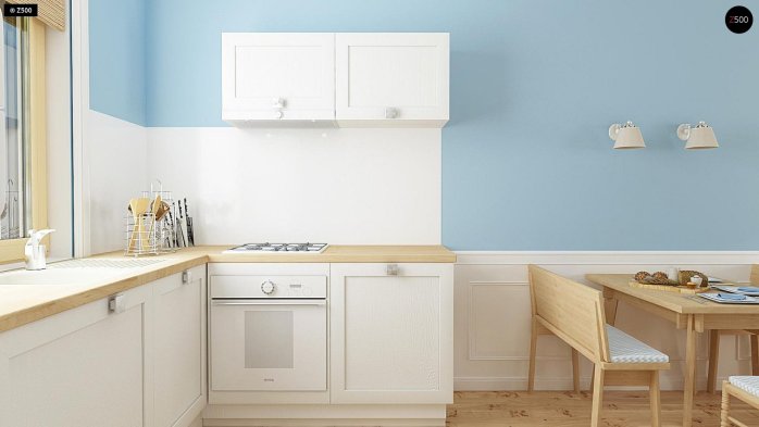 Проект дома U14 - 7 С мансардным этажом дома в Киеве