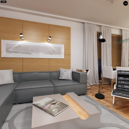 Проект дома U191 - 8 Одноэтажные дома в Киеве