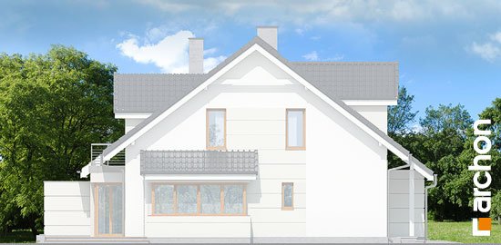 Проект дома Дом в клематисах 7 (Б) вер.3 - 5 С мансардным этажом дома в Киеве