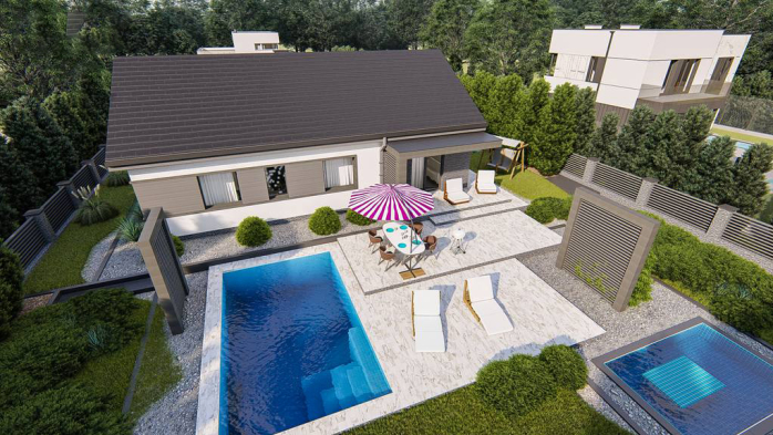 Проєкт будинку U473 V1 - Одноповерхові дома у Києві