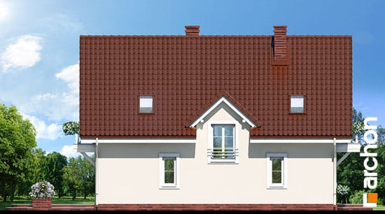 Проект дома Дом под калиной вер.2 - 5 С мансардным этажом дома в Киеве