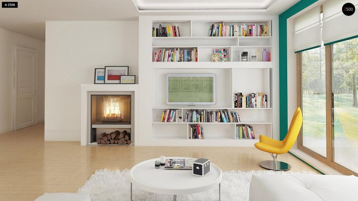 Проект дома U162 GLv2 - 4 С мансардным этажом дома в Киеве