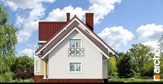 Проект дома Дом в ананасах вер.2 - 4 С мансардным этажом дома в Киеве