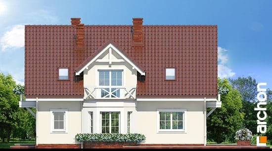 Проект дома Дом под калиной вер.2 - 4 С мансардным этажом дома в Киеве