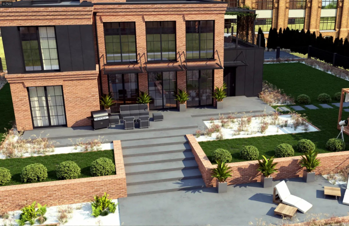 Проект дома Ux126 ba - 7 Двухэтажные дома в Киеве