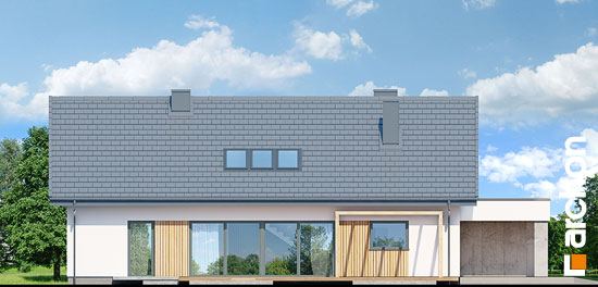 Проект дома Дом в бетулиях - 5 С мансардным этажом дома в Киеве