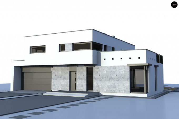 Проект дома Ux46 GL2 - 3 Двухэтажные дома в Киеве