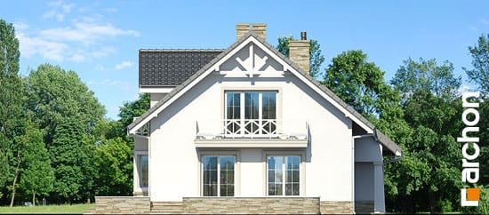 Проект дома Дом в кокосах 2 вер.2 - 6 С мансардным этажом дома в Киеве