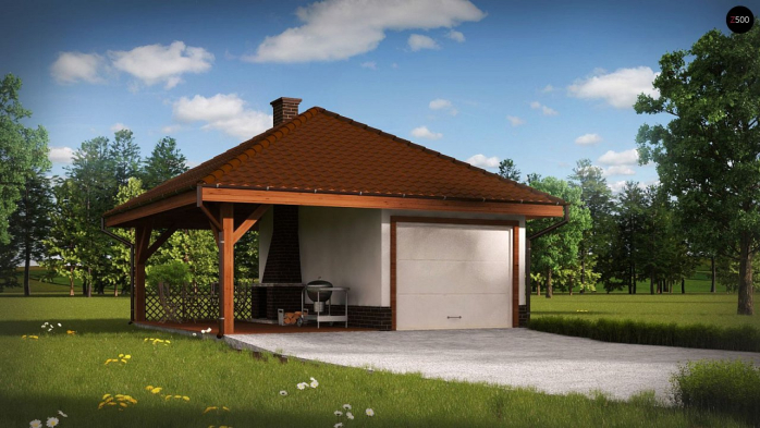 Проєкт будинку Ug14 - Одноповерхові дома у Києві