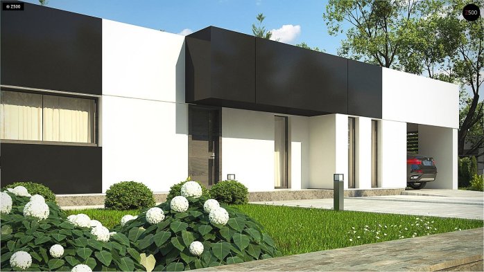 Проект дома Ux150 - 2 Одноэтажные дома в Киеве